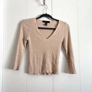 3/$45 Forever 21 3/4 Sleeve V neck